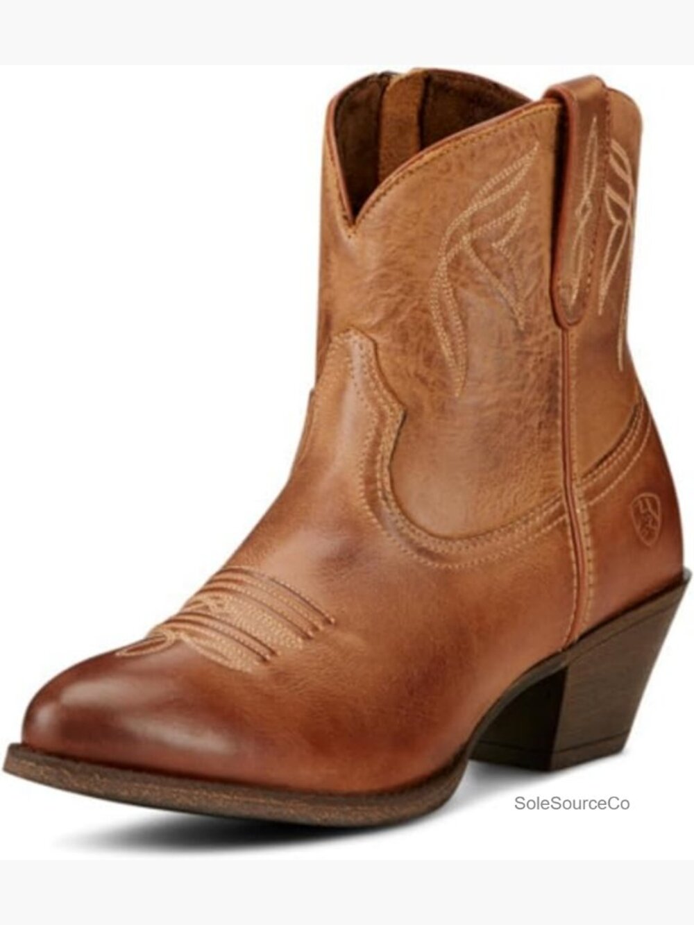 Premium Full-Grain Leather Western Work Boots with Comfort Technology